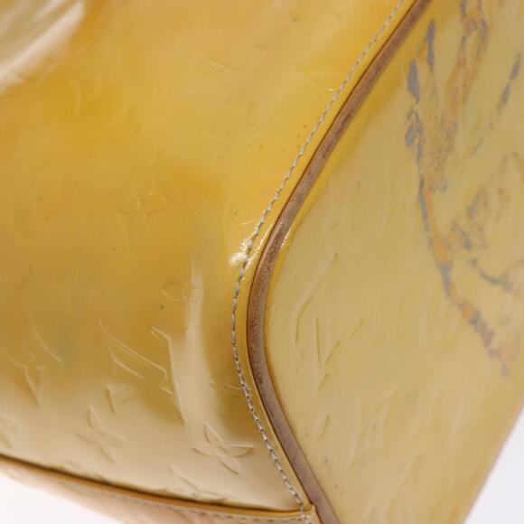 LOUIS VUITTON Monogram Vernis Houston Hand Bag Gris M91053 - Picture 16 of 16